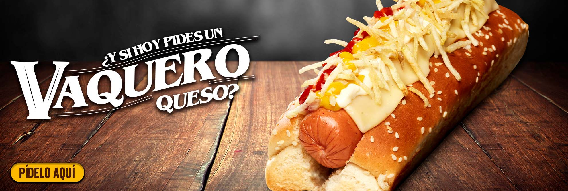 Perro caliente queso: Vaqueros