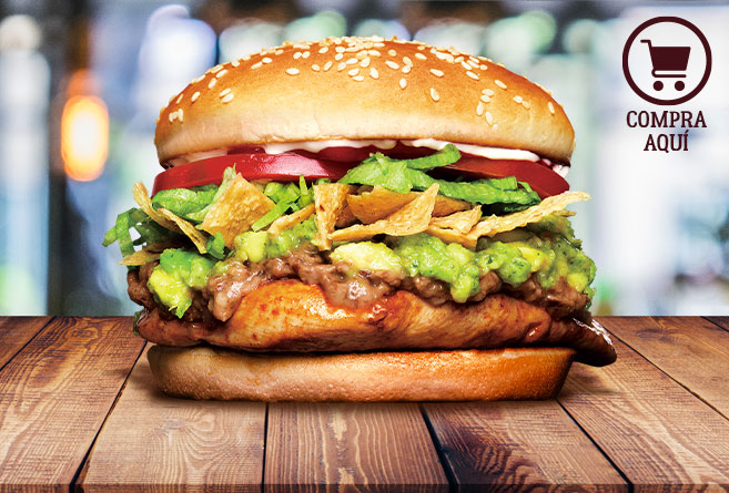 El  Corral - Hamburguesas: Pollo Mexicano