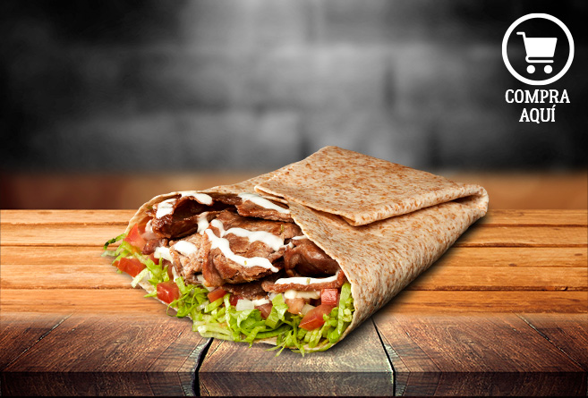 El  Corral - Wraps y Otros: Wrap de Lomo